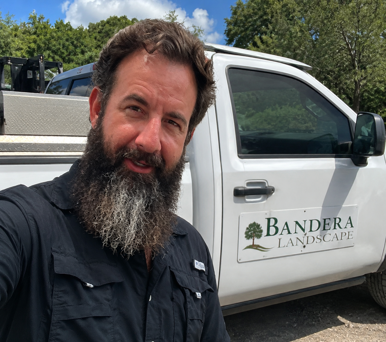 Chad Graham, owner of Bandera Landscape